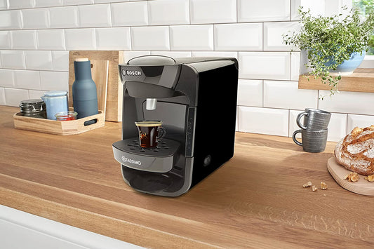 Tassimo TAS3102GB – Kompakt kaffemaskin för kapslar