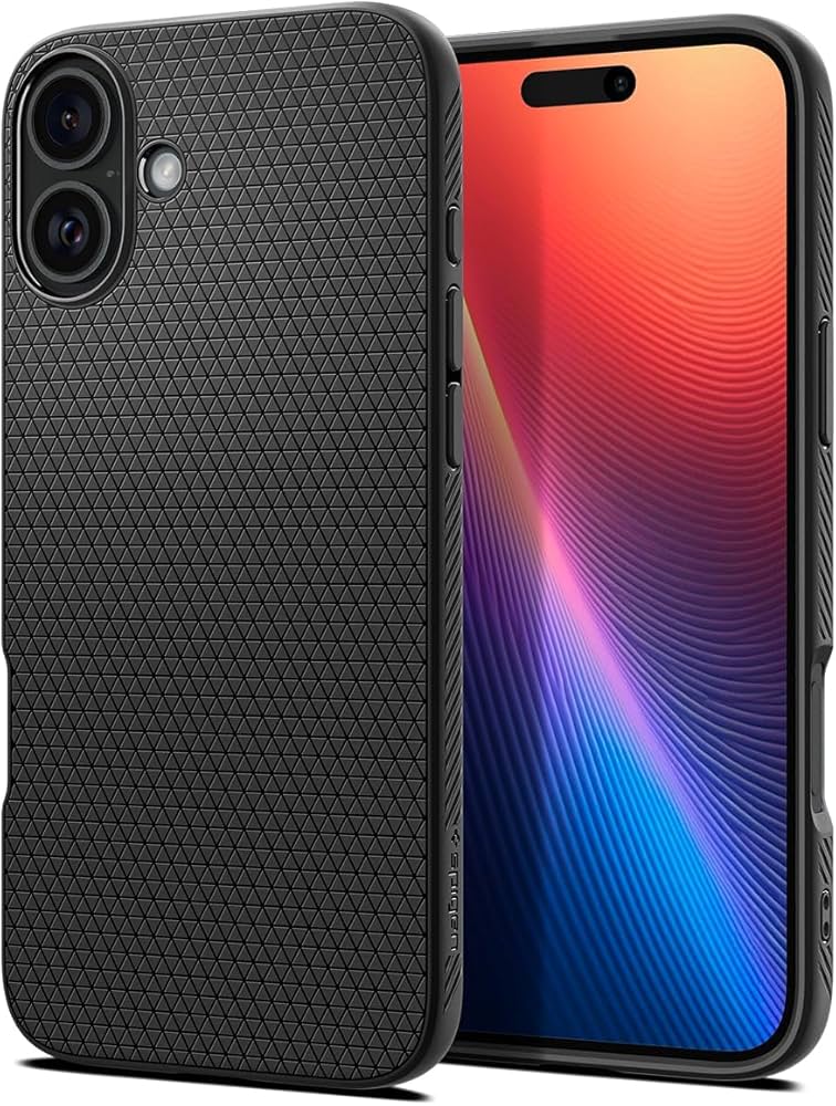 Spigen Liquid Air – Slimmat mobilskal med bra grepp för iPhone 16