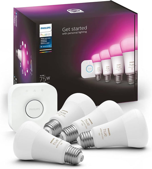 Philips Hue White & Color Ambiance – Startkit (E27)