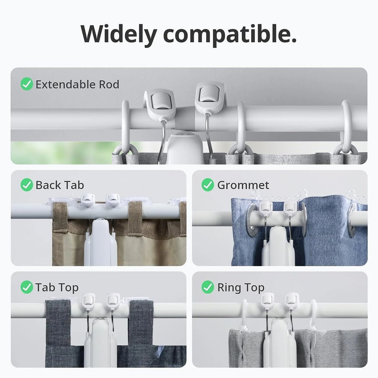 SwitchBot Curtain 3 – Smart gardinöppnare för automatisk styrning av gardiner