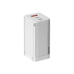 Baseus USB-C Laddare 65W – 3-portars GaN snabbladdare