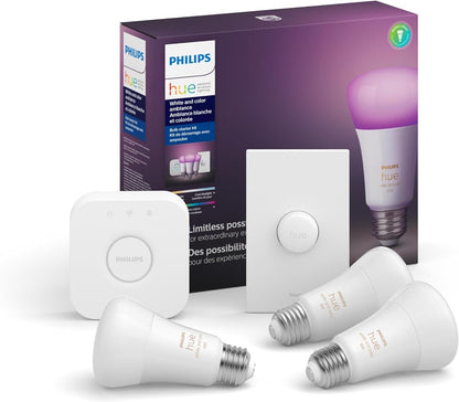 Philips Hue White & Color Ambiance – Startkit (E27)