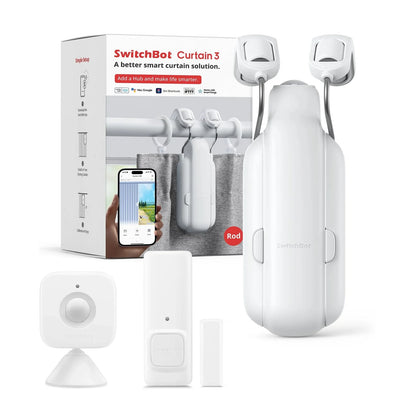 SwitchBot Curtain 3 – Smart gardinöppnare för automatisk styrning av gardiner