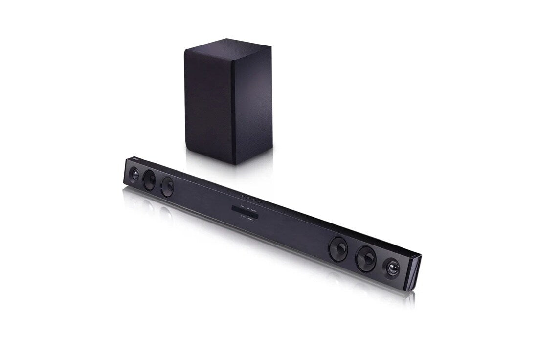 LG SQC2 – Soundbar med trådlös subwoofer för TV