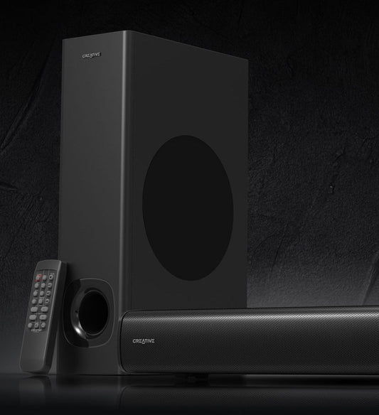 Creative Stage 2.1 – Soundbar med subwoofer för TV och dator